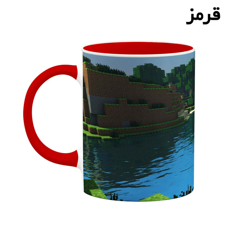 ماگ کاکتی طرح ماینکرافت minecraft مدل mgh41086