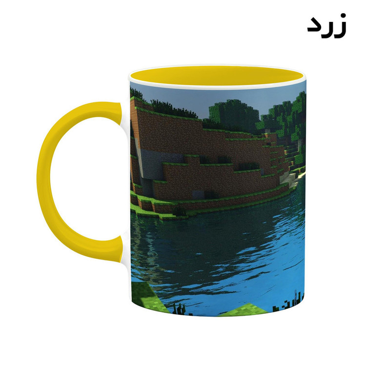 ماگ کاکتی طرح ماینکرافت minecraft مدل mgh41086