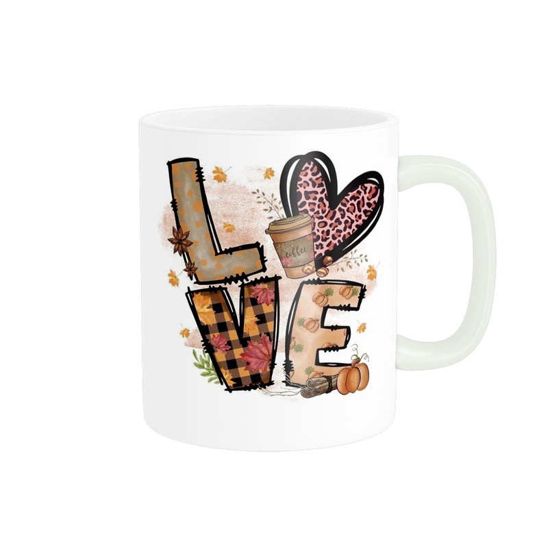 ماگ پاد آفرین طرح LOVE کد 5837