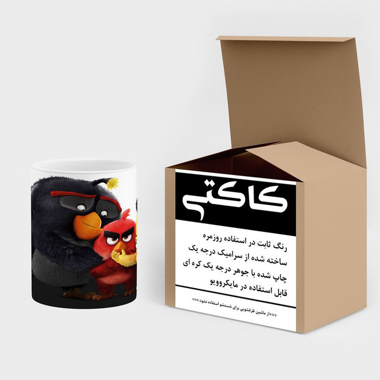 ماگ کاکتی مدل بازی پرندگان خشمگین Angry Birds کد mgh27481