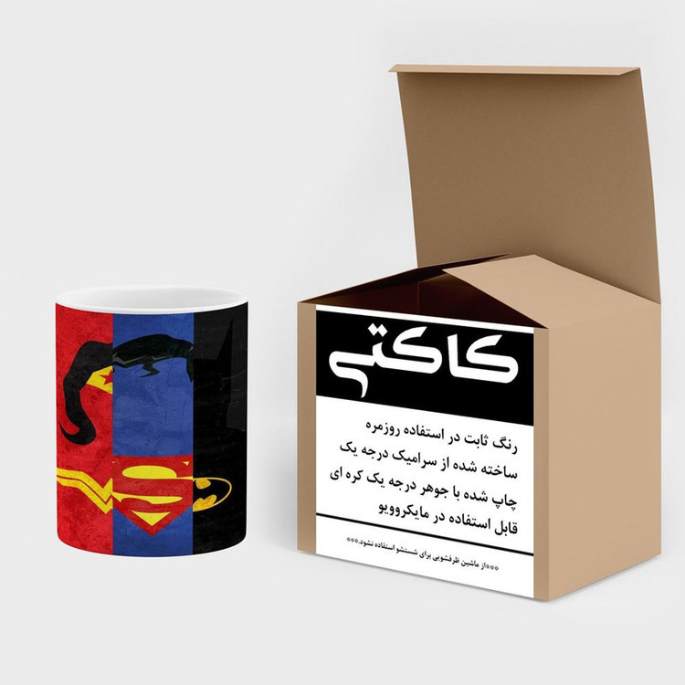 ماگ کاکتی مدل جاستیک لیگ Justice League کد mgh39291
