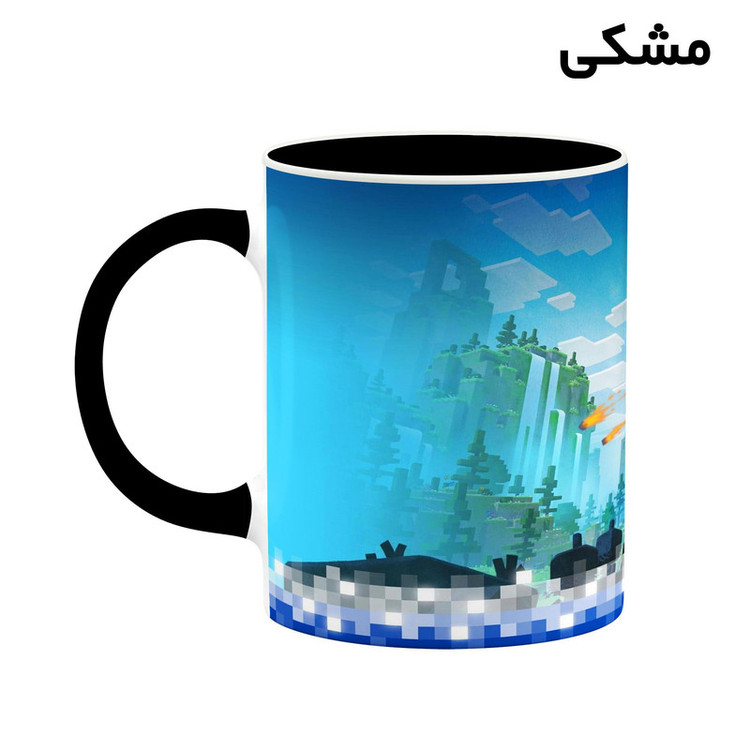 ماگ کاکتی طرح ماینکرافت minecraft مدل mgh41344