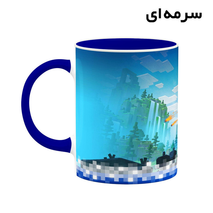 ماگ کاکتی طرح ماینکرافت minecraft مدل mgh41344