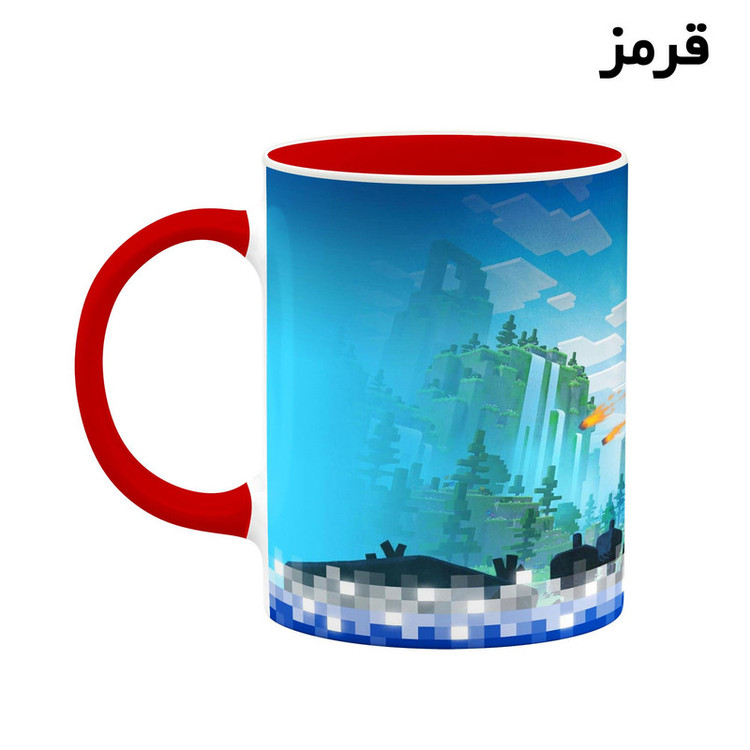 ماگ کاکتی طرح ماینکرافت minecraft مدل mgh41344