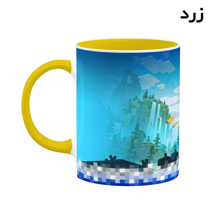 ماگ کاکتی طرح ماینکرافت minecraft مدل mgh41344