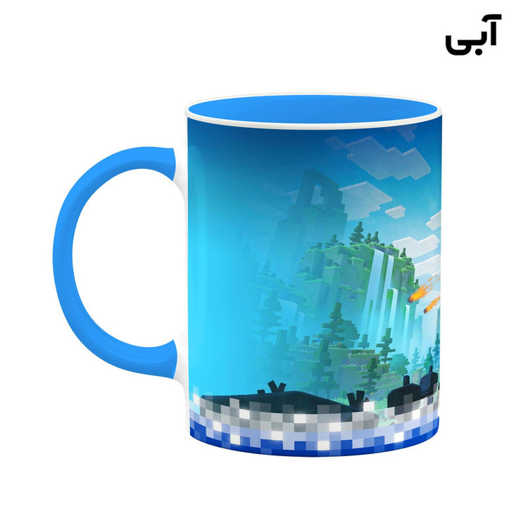 ماگ کاکتی طرح ماینکرافت minecraft مدل mgh41344