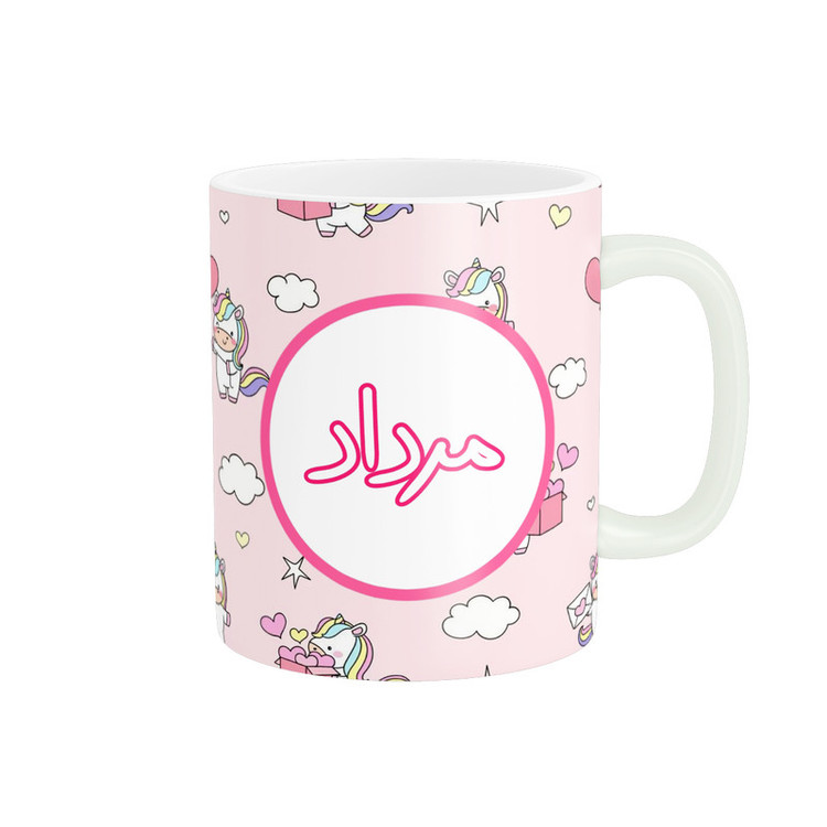 ماگ پاد آفرین مدل ماه تولد طرح ماه مرداد کادو تولد کد p11241