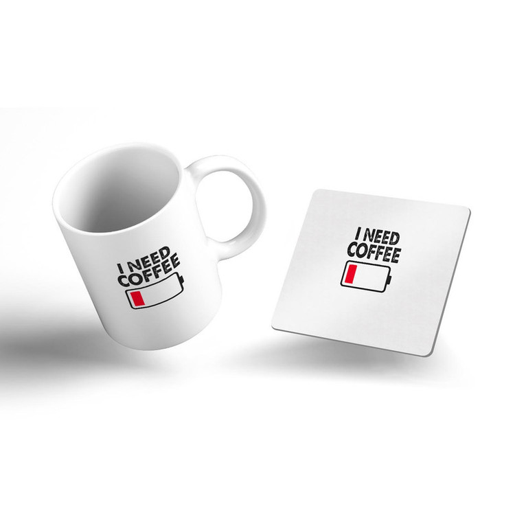 ماگ نادیراد طرح قهوه مدل I Need Coffee