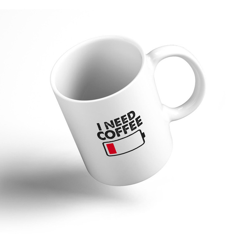 ماگ نادیراد طرح قهوه مدل I Need Coffee