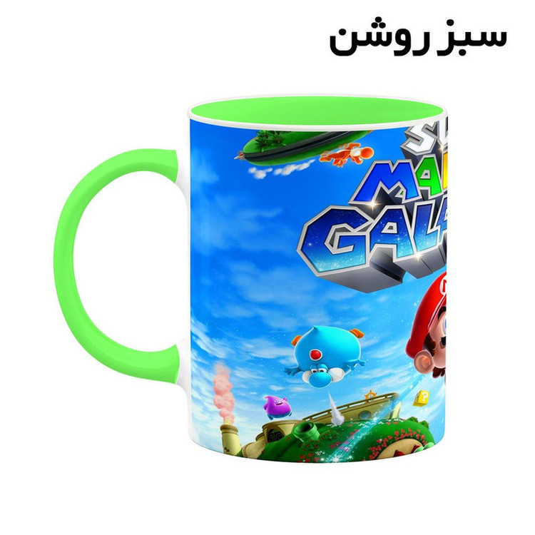 ماگ کاکتی مدل بازی سوپر ماریو Super Mario Galaxy کد mgh30588