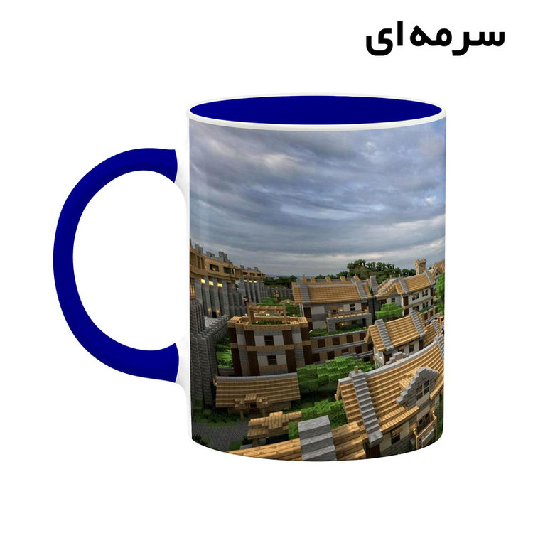 ماگ کاکتی طرح ماینکرافت minecraft مدل mgh41518