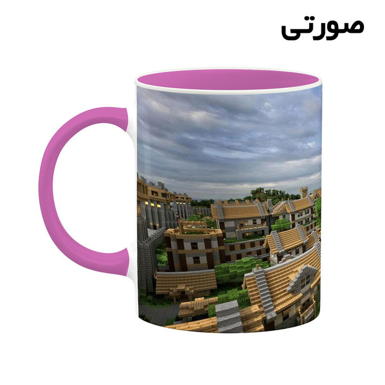 ماگ کاکتی طرح ماینکرافت minecraft مدل mgh41518