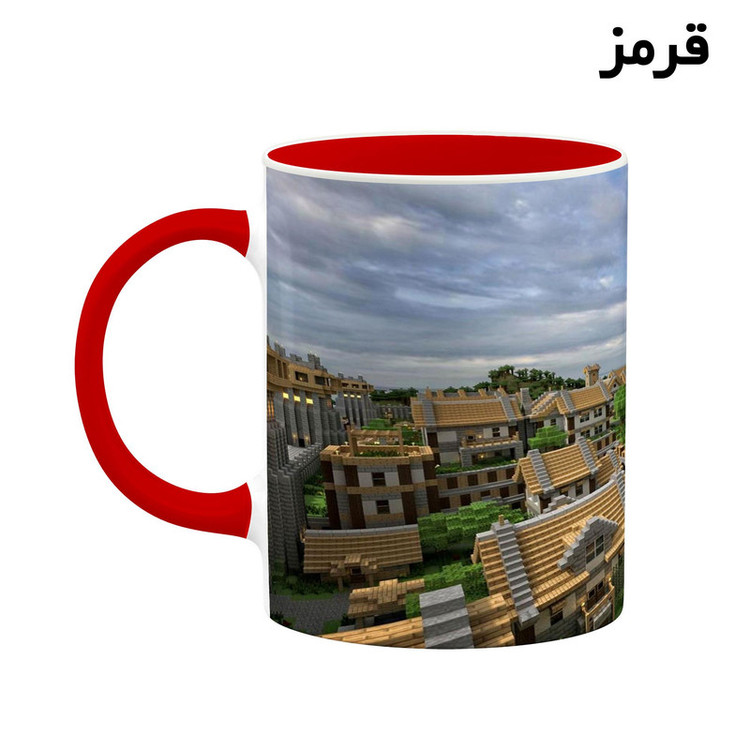 ماگ کاکتی طرح ماینکرافت minecraft مدل mgh41518