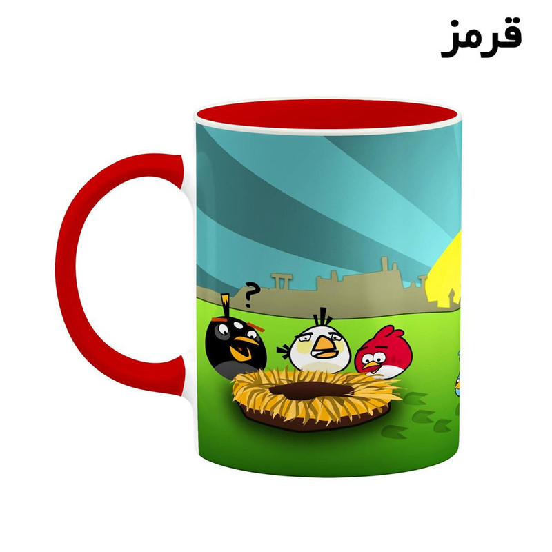 ماگ کاکتی مدل بازی پرندگان خشمگین Angry Birds کد mgh27476