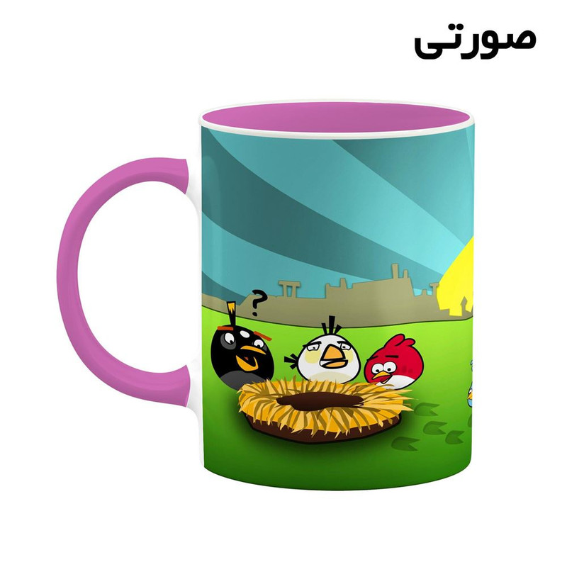 ماگ کاکتی مدل بازی پرندگان خشمگین Angry Birds کد mgh27476