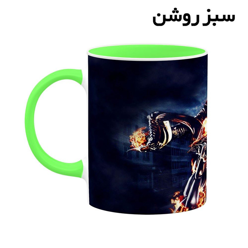 ماگ کاکتی مدل گوست رایدر Ghost Rider کد mgh38729