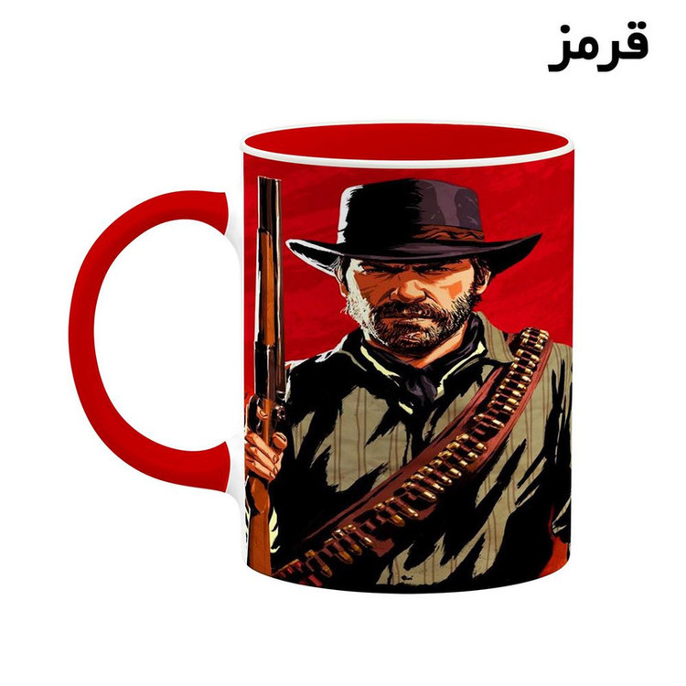 ماگ کاکتی مدل بازی رد دد Red Dead Redemption II کد mgh30076