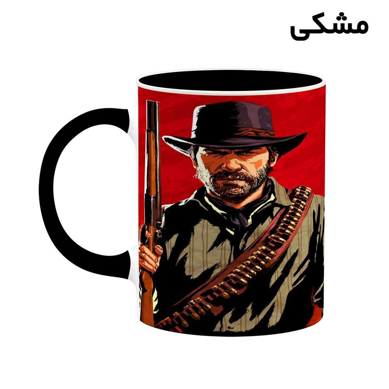 ماگ کاکتی مدل بازی رد دد Red Dead Redemption II کد mgh30076