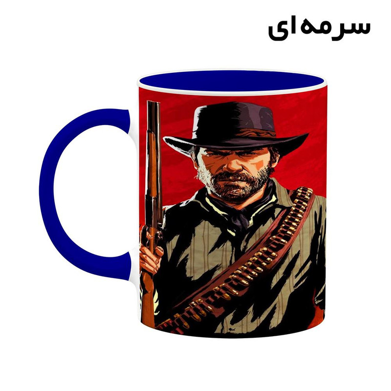 ماگ کاکتی مدل بازی رد دد Red Dead Redemption II کد mgh30076