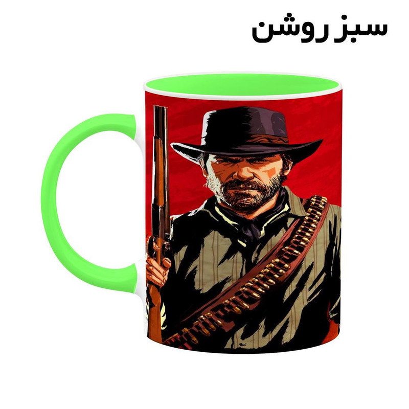 ماگ کاکتی مدل بازی رد دد Red Dead Redemption II کد mgh30076