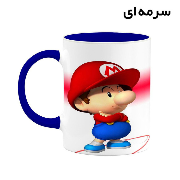 ماگ کاکتی مدل بازی سوپر ماریو Super Mario کد mgh29306