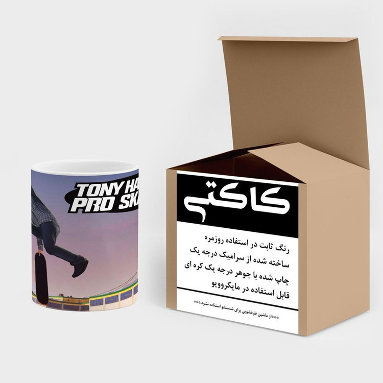 ماگ کاکتی مدل بازی Tony Hawk's Pro Skater 4 کد mgh31215
