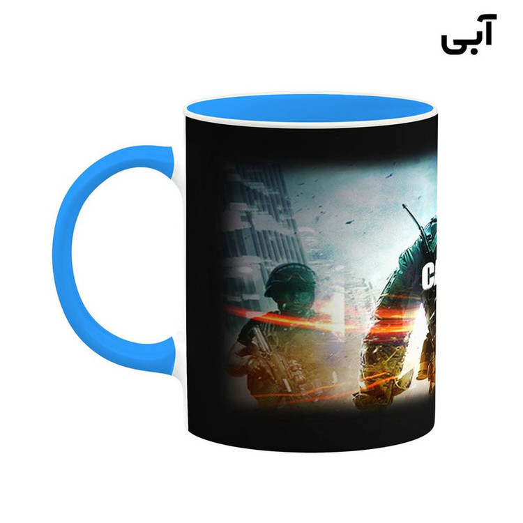 ماگ کاکتی مدل بازی Call Of Duty 4ː Modern Warfare کد mgh27827
