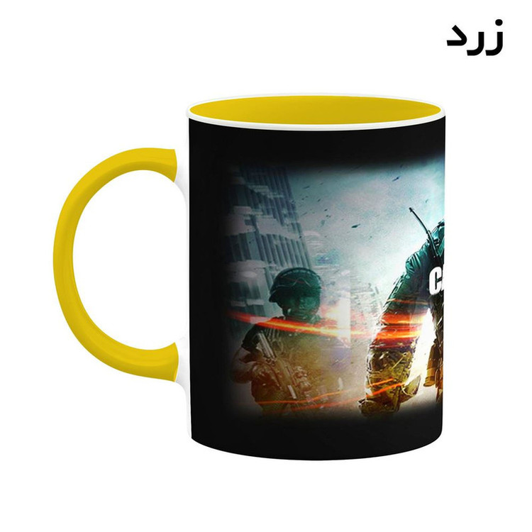ماگ کاکتی مدل بازی Call Of Duty 4ː Modern Warfare کد mgh27827