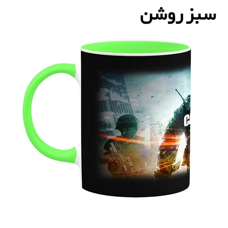 ماگ کاکتی مدل بازی Call Of Duty 4ː Modern Warfare کد mgh27827