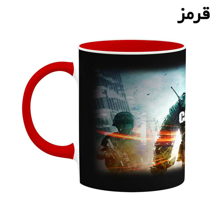ماگ کاکتی مدل بازی Call Of Duty 4ː Modern Warfare کد mgh27827
