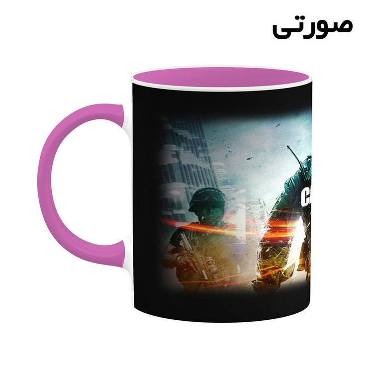 ماگ کاکتی مدل بازی Call Of Duty 4ː Modern Warfare کد mgh27827
