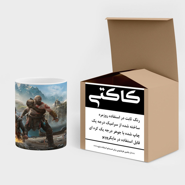 ماگ کاکتی طرح گاد آف وار God Of War مدل mgh40833
