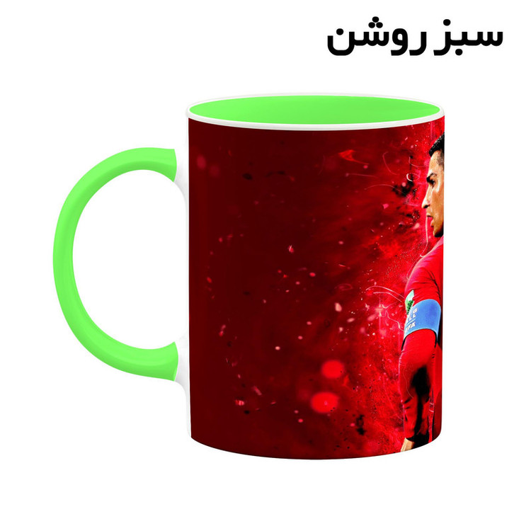 ماگ کاکتی طرح Ronaldo رونالدو مدل mgh43152