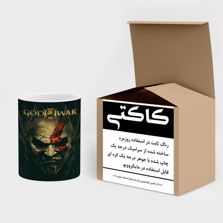 ماگ کاکتی طرح گاد آف وار God Of War مدل mgh40843