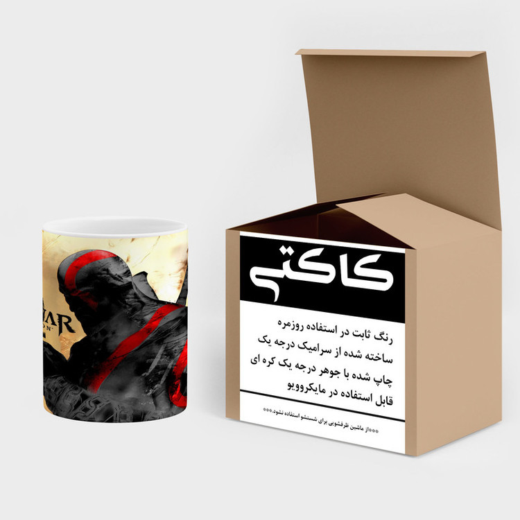ماگ کاکتی طرح گاد آف وار God Of War مدل mgh40469
