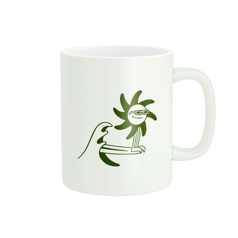 ماگ پاد آفرین مدل خورشید موج سوار کد 576