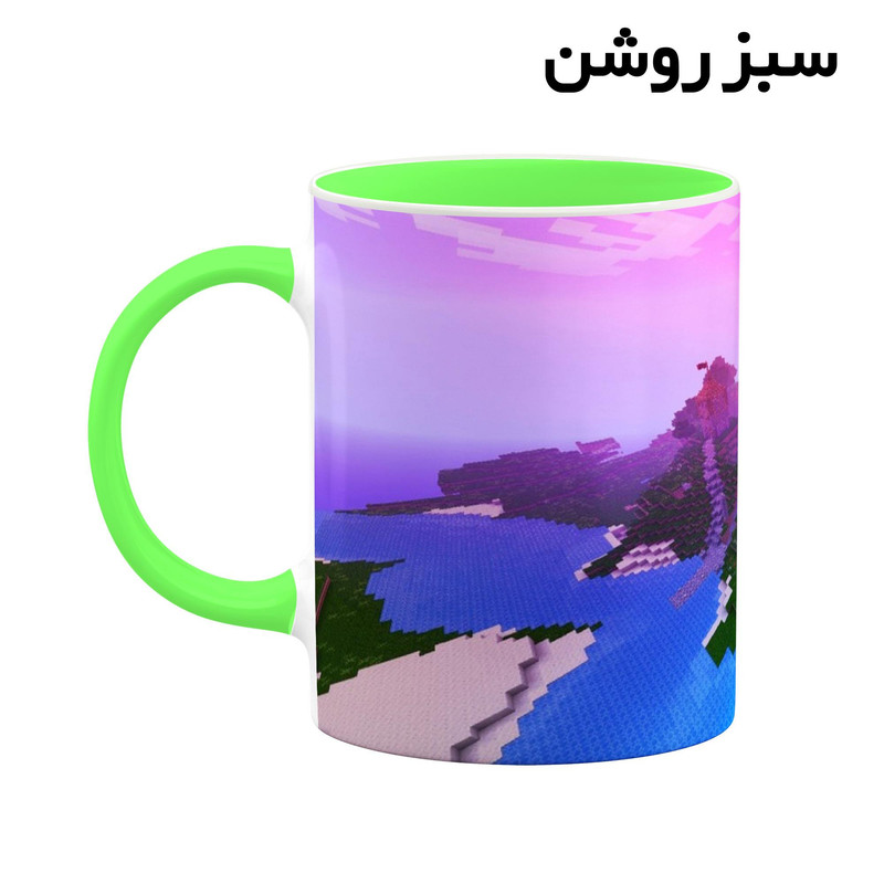 ماگ کاکتی طرح ماینکرافت minecraft مدل mgh41212