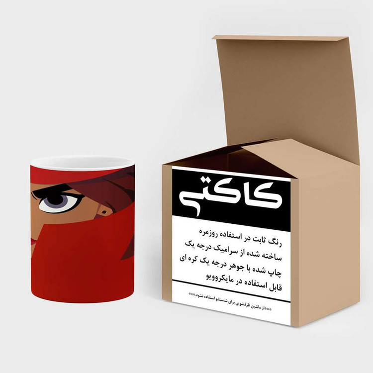 ماگ کاکتی مدل کارتون Carmen Sandiego کد mgh22354