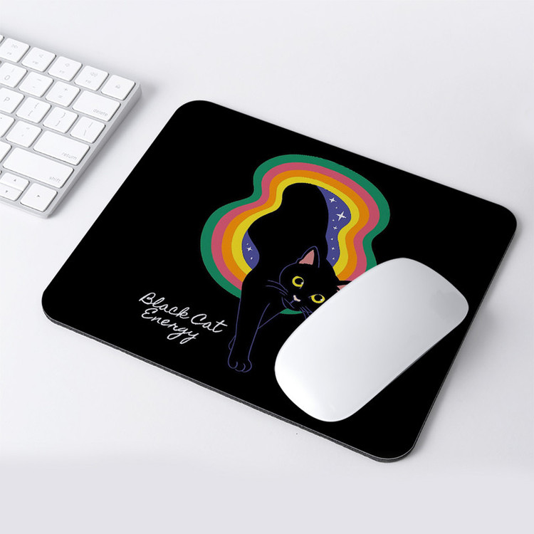 ماوس پد پاد آفرین مدل گربه کیوت فانتزی بامزه کارتونی کد P835 سایز 19*24 سانتی متر