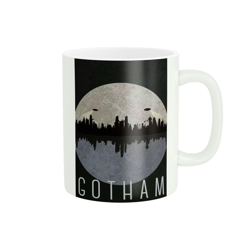 ماگ پاد آفرین مدل سریال پنگوئن طرح GOTHAM کد PM1672