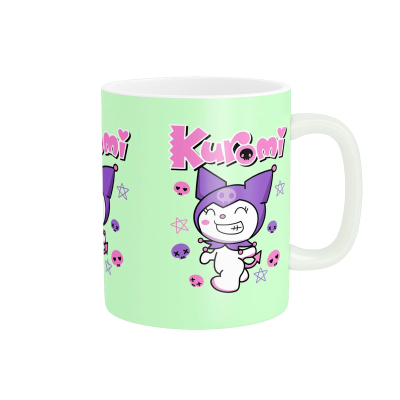 ماگ پادآفرین مدل کارتون کرومی و مای ملودی Kuromi کد PM3589