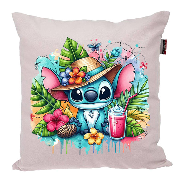 کوسن پاد آفرین مدل کارتون استیچ و لیلو Stitch کد PK401377