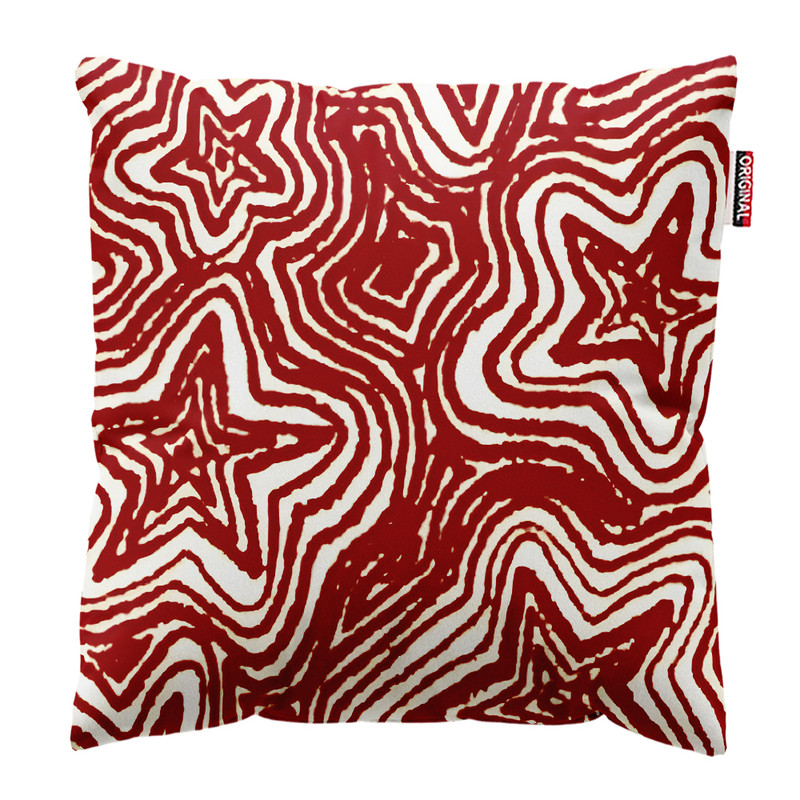 کوسن پاد آفرین مدل مینیمال طرح ستاره کد PK303535 سایز 30*30 سانتی متر