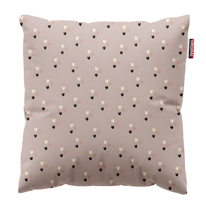 کوسن پاد آفرین مدل مینیمال طرح گل و برگ کد PK303473 سایز 30*30 سانتی متر
