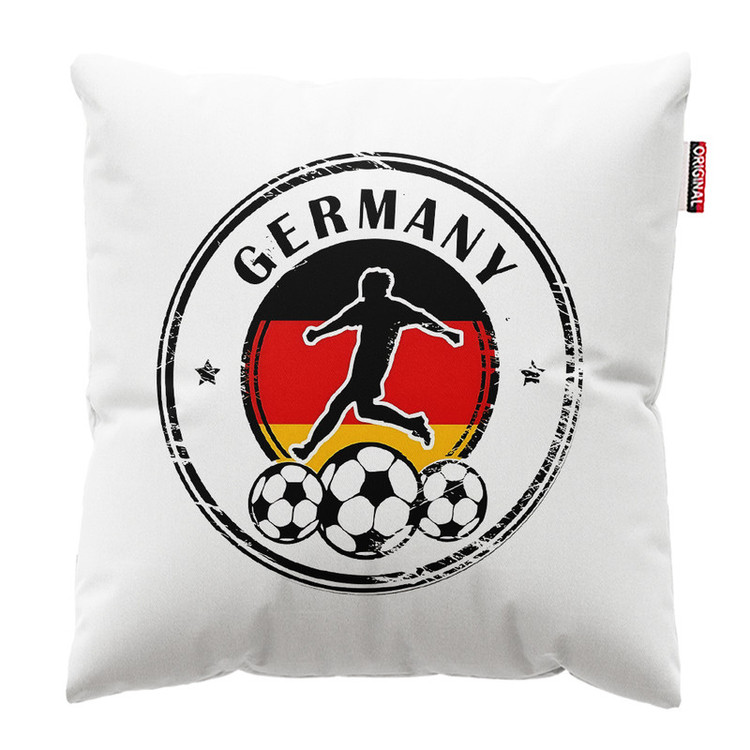 کوسن پاد آفرین مدل فوتبالی آلمان کد PK304557 سایز 30*30 سانتی متر
