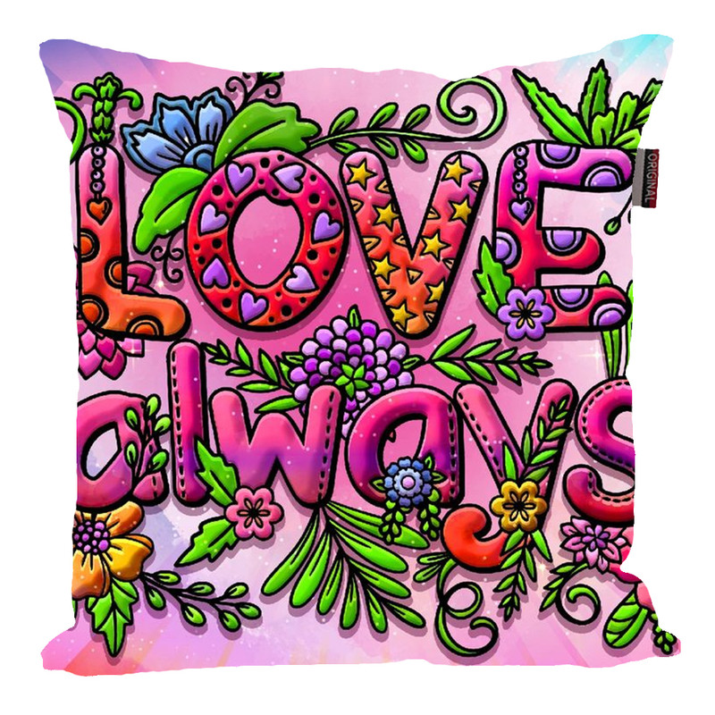 کوسن پاد آفرین مدل عشق طرح LOVE کد PK30865