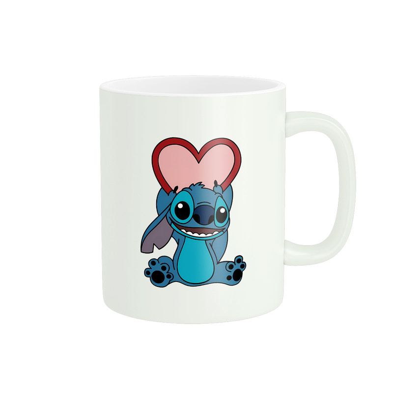 ماگ پادآفرین مدل کارتون استیچ و لیلو Stitch کد PM3826