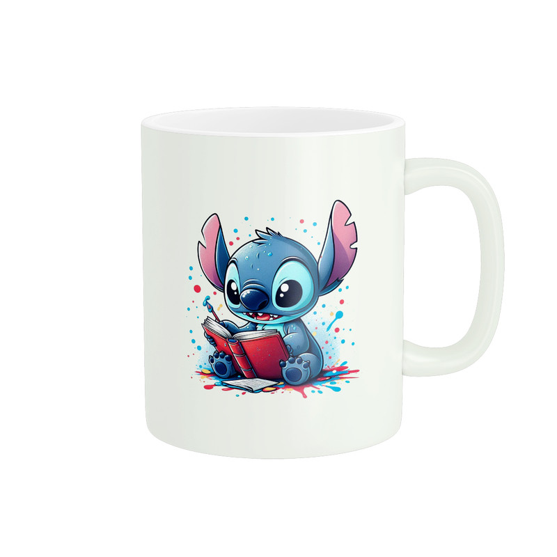 ماگ پادآفرین مدل کارتون استیچ و لیلو Stitch کد PM3800