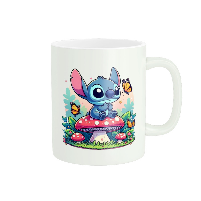 ماگ پادآفرین مدل کارتون استیچ و لیلو Stitch کد PM3698