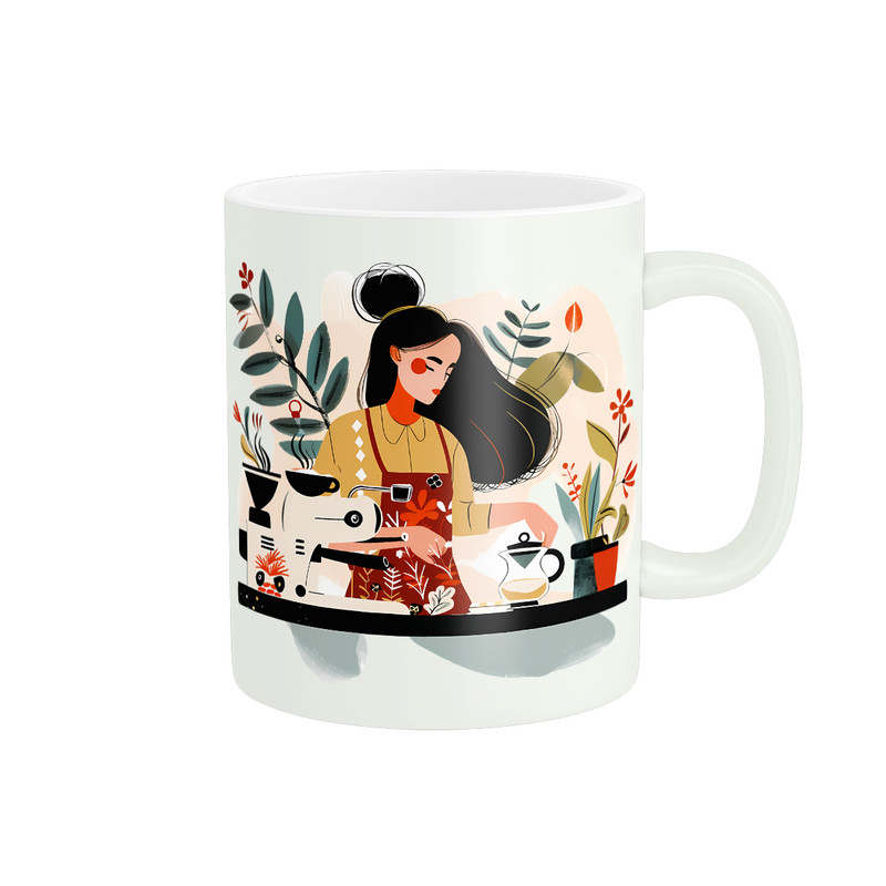 ماگ طرح Cafe کد 308